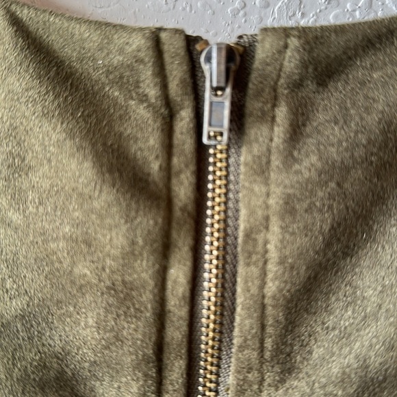 Blush Noir Faux Suede Dress Size M - Picture 6 of 15